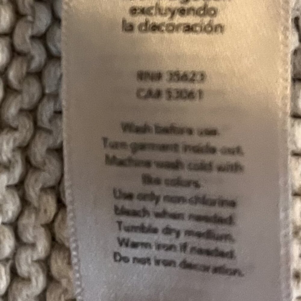 Carter’s Bear Cardigan for baby Sz 9 mon - Picture 6 of 9
